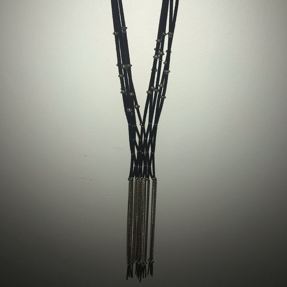 Free People Accessories - Free people long black chain